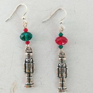 Swarovski Christmas earrings